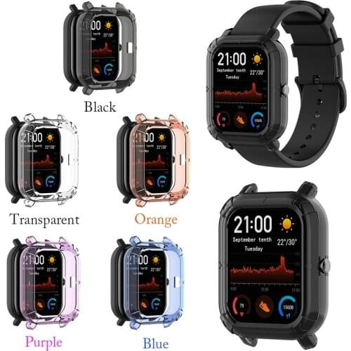 Ultra-thin Soft TPU Protector Cover Case Shell Protector For Xiaomi Huami AMAZFIT GTS Smart Watch Bracelet Protective Cases