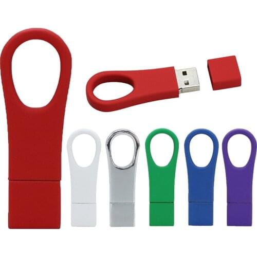 USB Flash Drive 32GB 64GB Metal Key Pendrive 16GB 8GB Pen Drive USB 2.0 USB Stick Memory Stick Storage USB Flash Customize Logo