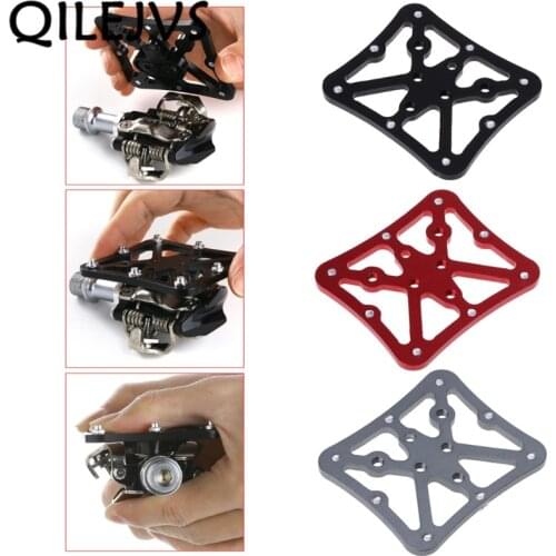 WEST BIKE MTB Clipless Pedal Platform Adapters for SPD to SPEEDPLAY System Bicycle Cycling Pedales Bicycle MTB Bicycle Pedals