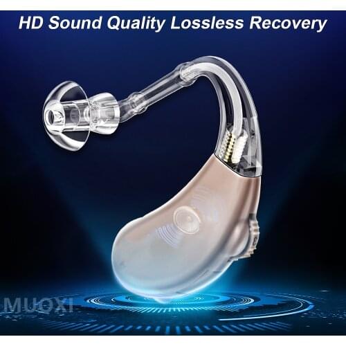 2021 Best Digital Audifonos BTE Hearing Aids Voice Amplifier Device Adjustable Sound Enhancer Hearing Aid Kit Ear Care