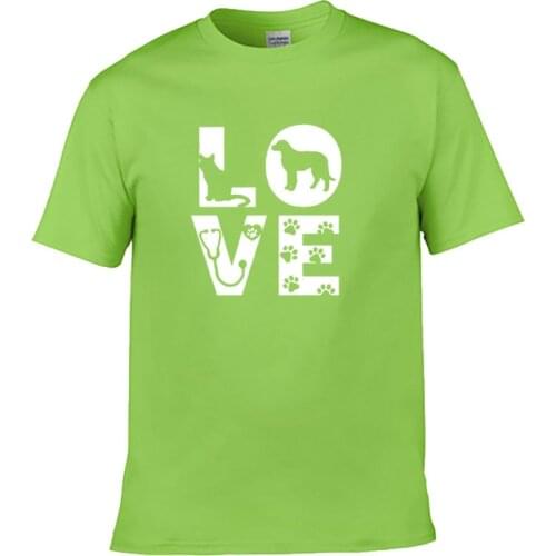 2021 Vet Tech Love Veterinarian Tech T-Shirts Cotton Tee Real Doctors Treat More One Species Animal Horse T Shirt Unisex