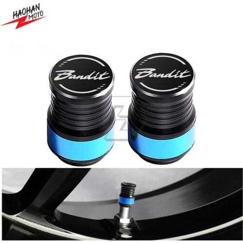 For Suzuki Bandit 150 1200 1250 Motorcycle Accessories Wheel Tire Valve Caps Covers