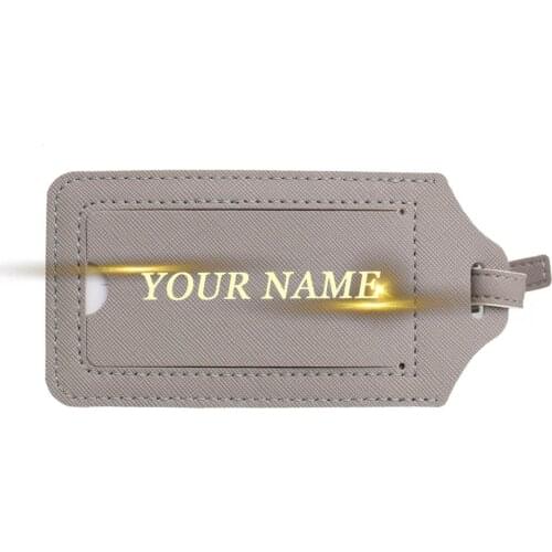 Engraved Name Mr&Mrs Luggage Tag Travel Accessories Women Men Portable Label Suitcase Name ID Address Holder Baggage Boarding