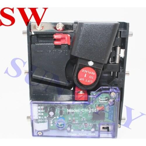Free Shipping 1PCS/Lot CH-268T Top Entry Single Coin Coin Selector coin Acceptor for Vending Arcade Game Machine