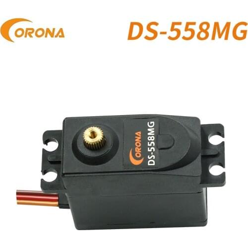 Corona DS558MG 10kg 0.2sec 58g Digital Metal Gear Mini Servo For RC Airplane Car parts