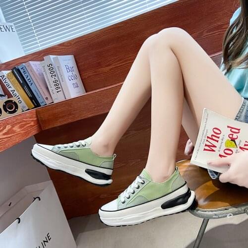 2021 New Spring Autumn Women Canvas Shoes Women Fashion Summer Casual Sneakers Student Casual Shoes Woman Vulcanize Shoes