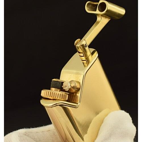 2020 new Heavy duty trench kerosene gasoline Petroleum oil lighter metal grinding wheel open flame smoking igniter High-end gift