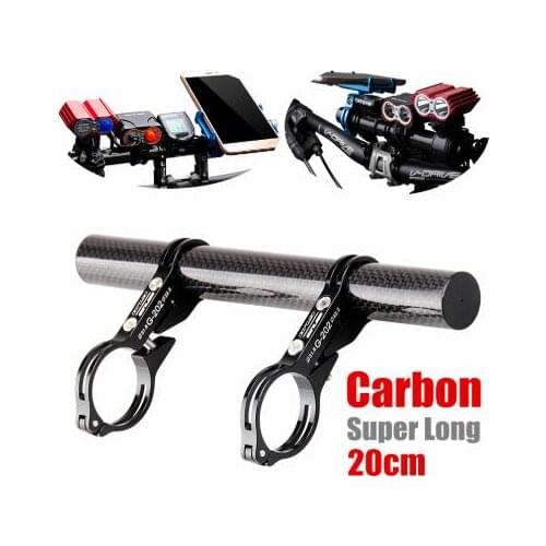 Bicycle Handlebar Bracket 20CM GUB G202 Bike Handlebar Extender Bell Extension Lamp Holder Cycle computer Mount phone Accessorie