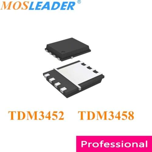 Mosleader TDM3452 TDM3458 DFN5X6 100PCS 500PCS 1000PCS N-Channel 30V Chinese High quality Mosfets