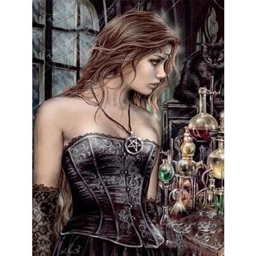 Poison- Counted Cross Stitch Kit Needlework Embroidery Crafts 14ct Unprinted Aida DIY Arts Handmade Home Decor