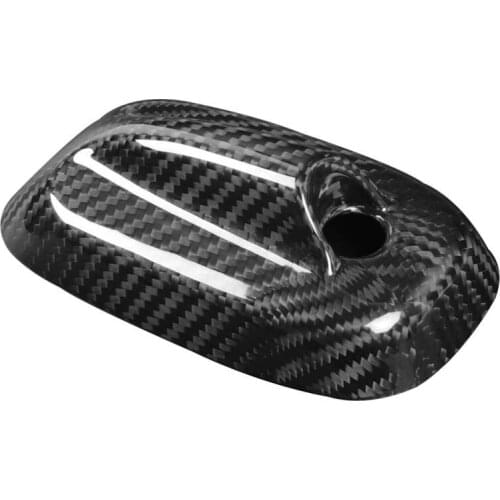 Real Carbon Fiber Roof Antenna Cover Trim fit For Mini Cooper Cluman F55 F56 2014-2020