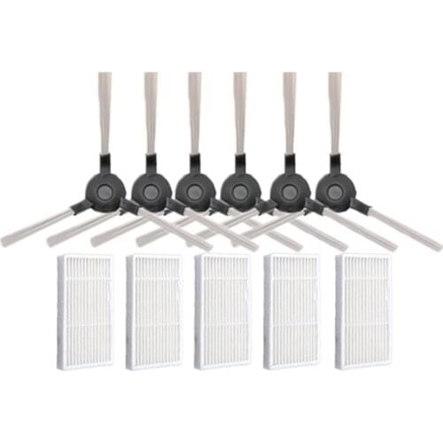 Robot Vacuum Cleaner Side Brush HEPA Filter for Midea VCR06 VCR07 Robotic Vacuum Cleaner Parts Accessories