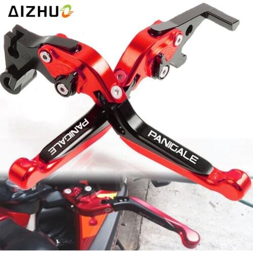 Motorcycle Brake Clutch Lever CNC Aluminum Extendable Adjustable For DUCATI PANIGALE V4 2016-2019 2017 2018