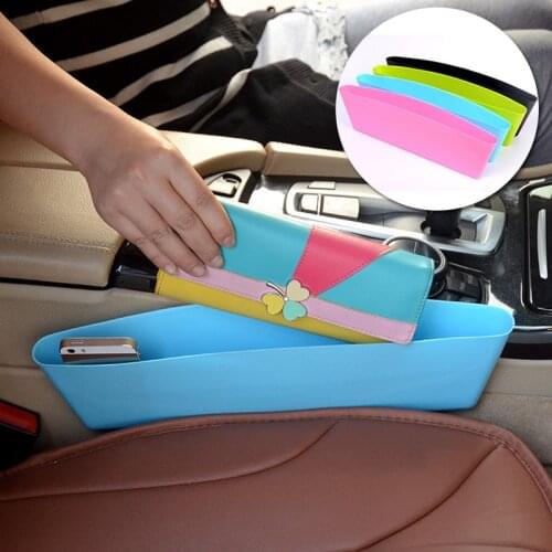 Car-Styling Car Seat Seam Bag Useful Pocket Holder Storage Pouch Phone Purse Coins Key Car Seat Organizer
