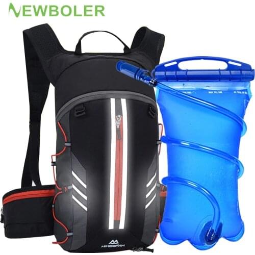10L Climbing Pouch Hiking Running Ultralight Portable MTB Bike Bag Waterproof Sport Backpack 2L Water Bag Cycling Backpack Men