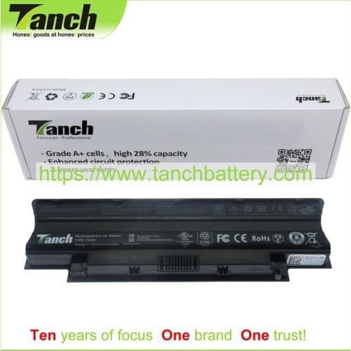 Tanch Laptop Battery for DELL J1KND 383CW 312-0233 3INR19/65-2 P22G WT2P4 P18F 4YRJH P07F 965Y7 YXVK2 11.1V 6cell