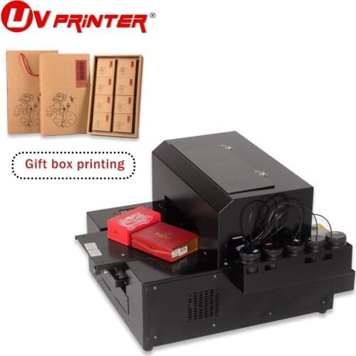 UV printer a4 for mobile phone shell glass metal leather pvc 3D embossed printing infrared self-induction adjustment