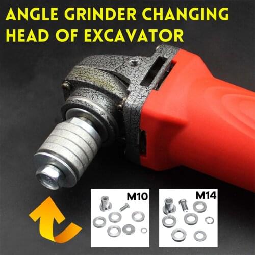 125/100 Model Angle Grinder to Grooving Machine Adapter M10/M14 Modification Slotter Slotting Machine Conversion Head