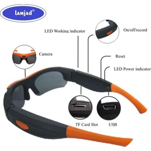 MS16E 1080P Smart Sunglasses Camera Bluetooth Sunglasses Camera video recording Action outdoor Sport Video Camera Sunglasses