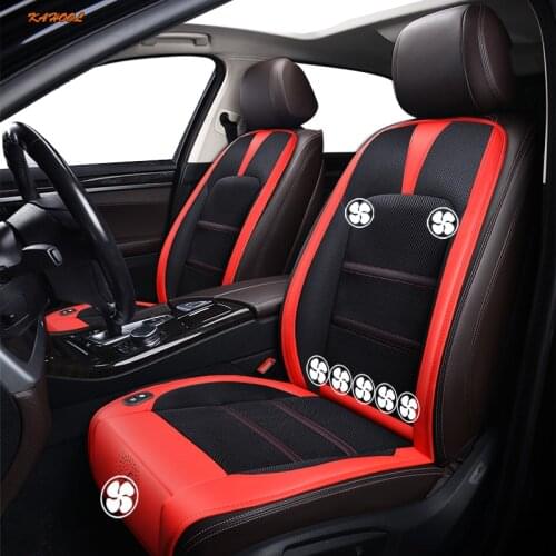 KAHOOL 12V Seat ventilation 1pc car seat cover for Volkswagen all models VW touareg touran Variant tiguan polo EOS UP! golf