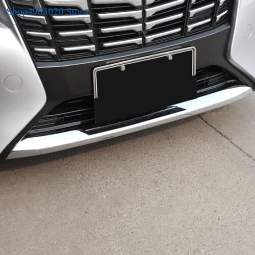 Exterior Accessories For Toyota Alphard AH30 20152016 201720182019 Sport Edition Front Head Bumper Cover Trim Styling ABS chrome