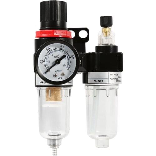 Air Filter Pressure Regulator Moisture Trap Compressor Oil Water Separator Trap Air Compressor Filter Airbrush Compresso