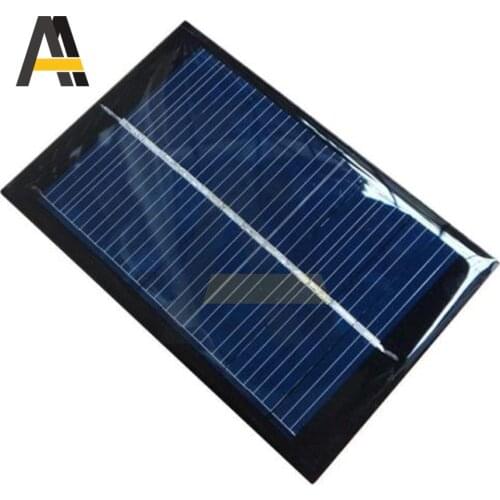 1pcs Solar Panel 0.5V 5V 6V 9V Mini Solar System DIY For Battery Cell Phone Chargers Portable Solar Cell 0.6W 1.5W 100MA 300MA