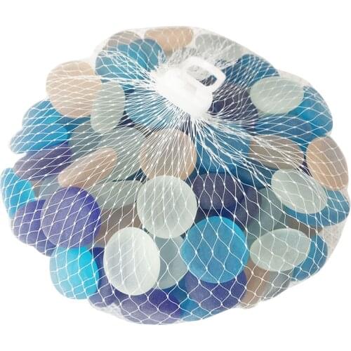 20 PCS of glass ball solid color glass console game pinball machine cattle small marbles pat music parent-child machine beads