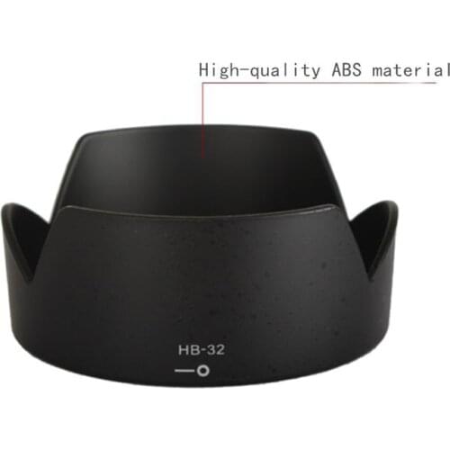 2020 Hot Sale Lens Hood For Nikon HB-32 DX AF-S 18-70mm 18-105mm 18-135mm 18-140mm ED Bayonet Mount Design