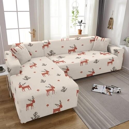 Cartoon Animals Sofa Covers Suitable for Four Seasons for Living Room Flowers Furniture Protector Elastic Loveseat Couch Cover