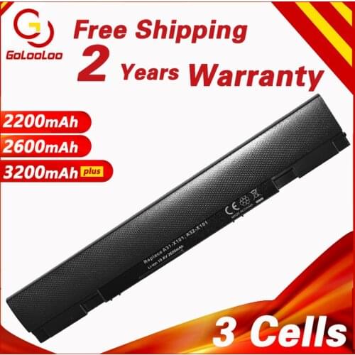 Golooloo 2200mAh 10.8v Laptop Battery For Asus Eee PC X101 X101C X101CH X101H A31-X101 A32-X101