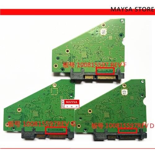 HDD PCB FOR Seagate Logic Board / 100815597 REV D F G, 3035 B /4TB , 6TB , 8TB SATA