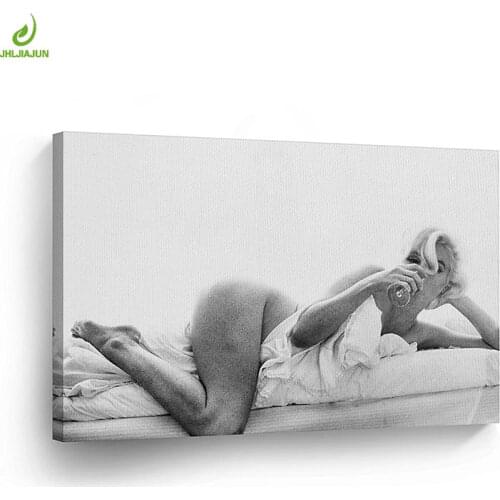JHLJIAJUN Nordic Sex Woman Canvas Modular Painting Nordic Wall Art Print And Poster Dining Living Room Home Decor Poster