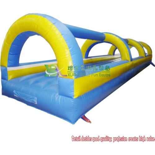 Commerial Small Size Rental Bounce Outdoor 30ft Inflatable Wholesaler Beautiful Water Wet Slip n Slide With Repair