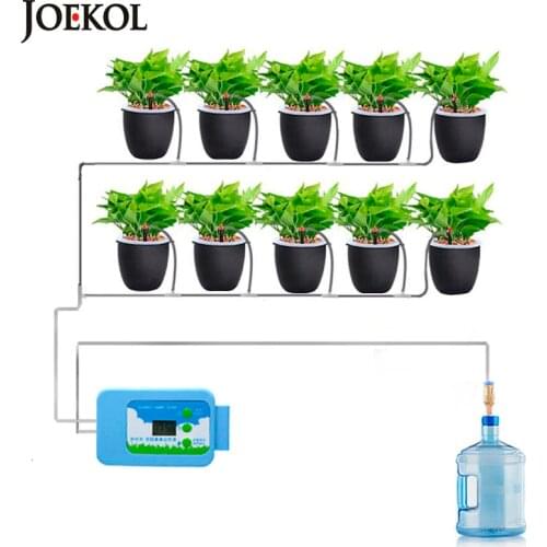 Automatic Micro Home Drip Irrigation Pump Watering Kit System Sprinkler With Smart Controller For Garden,Potted Plant Indoor Use