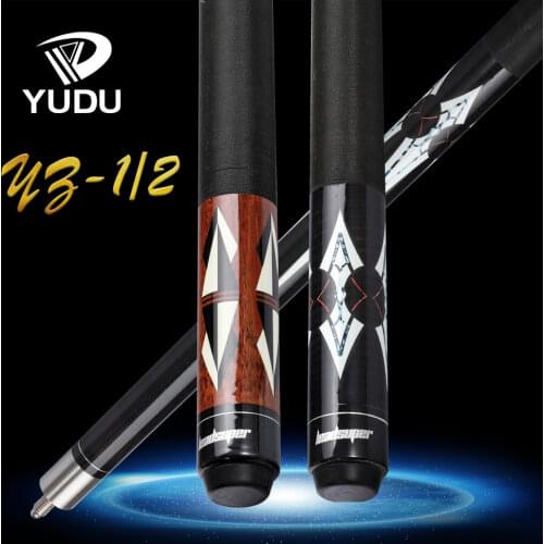 Leadsuper YZ1-2 Pool Cue 13mm Tip Selected Maple Shaft Irish Linen Wrap Quick Joint Billiard Cue For Beginners Inlay Pattern New