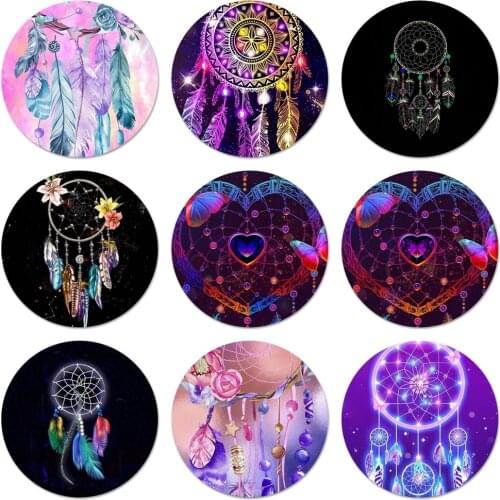 Dream Catcher Fashion Icons Pins Badge Decoration Brooches Metal Badges For Backpack Decoration 58mm