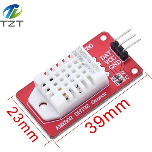 TZT High Precision AM2302 DHT22 Digital Temperature & Humidity Sensor Module For arduino Uno R3