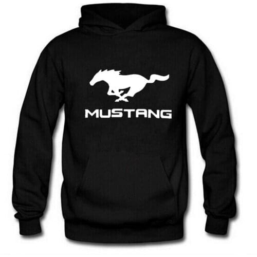 2021 Fashion Men Hoodies Mustang Car Logo Print Sweatshirt Spring Autumn Hoodie hip hop harajuku Casual Hoody Fleece tracksuit