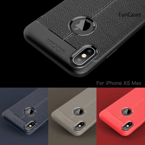 Non Slip Smart Phone Cases For telefoon iPhone XS Max Capa Flip Case Soft TPU Cover Movil sFor Apple iPhone cover X Max ihpone
