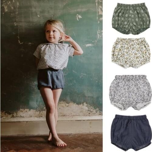 Girls Outfits Thanksgiving Toddler Girl Shorts First Christmas Boy Bread pants Girls Summer Beach Outfits Kids butt pants L77