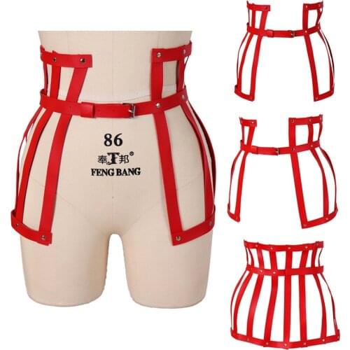 Harness For Women Adjust Waist Size Suspender Belt Erotic Lingerie Gothic Thigh Bands Festival Clothing Wedding Garters