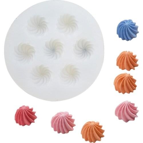 Meringue DIY Mold Clay Chocolate Biscuit Cream Cake Decoration Silicone Mold for Baking Pastry Accessories Supplies Tools M248