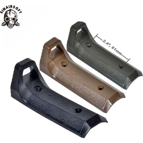 SINAIRSOFT KeyMod HAND STOP CALI LEGAL Forend Foregrip KeyMod System for Freefloat/drop-in Handguard Rail 20mm AR15 Ak47/74