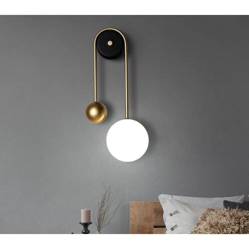 Artpad New Design LED Wall Lamp Led Light Minimalist Living Room Sofa Bedroom Background Warm White Light Wall Sconce Light
