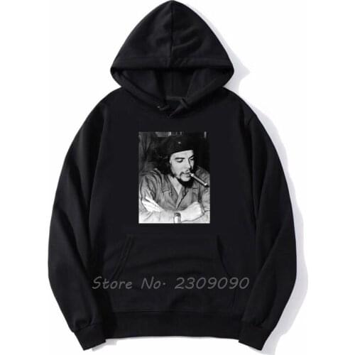 Hoodie Blaze Man Che Guevara Cigar Gift Idea Funny hoodies Hip Hop Casual Men Fleece Hoodies Sweatshirt Spring Autumn Streetwear