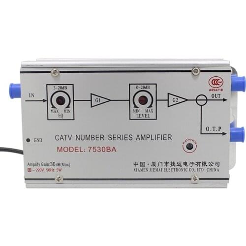 TZT Seebest 7530BA CATV Amplifier Cable Signal Amplifier For Small Buildings Digital Analog Signals