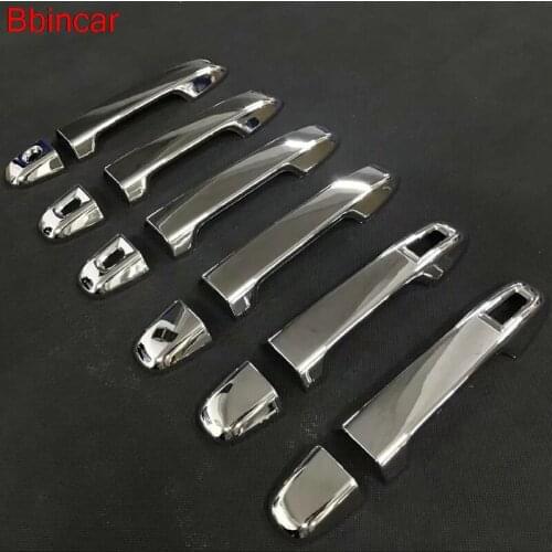 Auto Car Trims Exterior Decoration Accessories Styling For Toyota Noah Voxy 2017 2018 ABS Chrome Side Door Handle Cover 12pcs