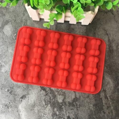 18 even the dog bone silicone mold bone biscuit mold