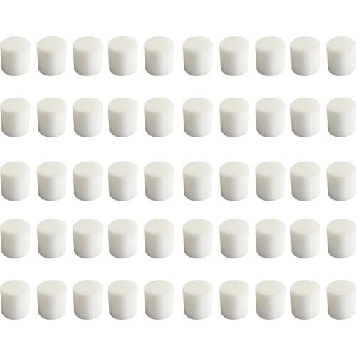 50pcs White Hydroponics Sponge Mini Insert Plant Cloning Collar Foam Durable Soilless Hydroponic Collar Foam